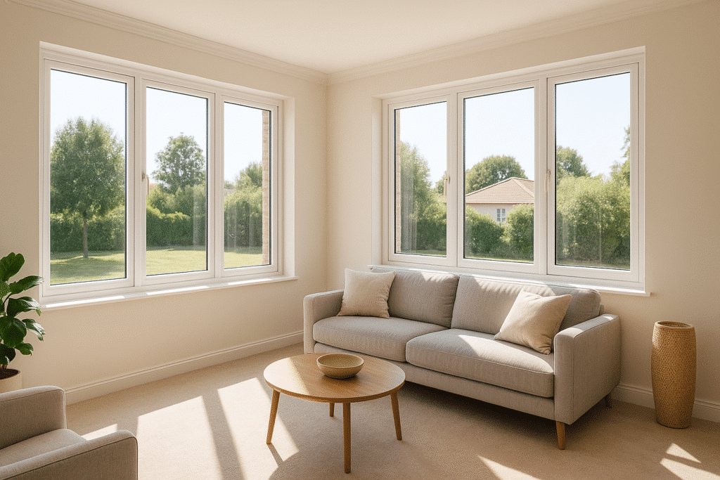 Is Window Glazing Messy? Here’s the Truth From the Installers 3 Living room with beautifully glazed windows