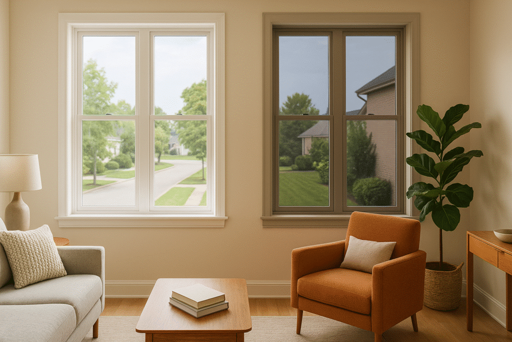 Clear and tinted window film