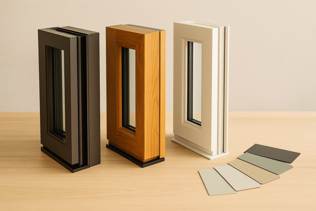 Different frame/finish options