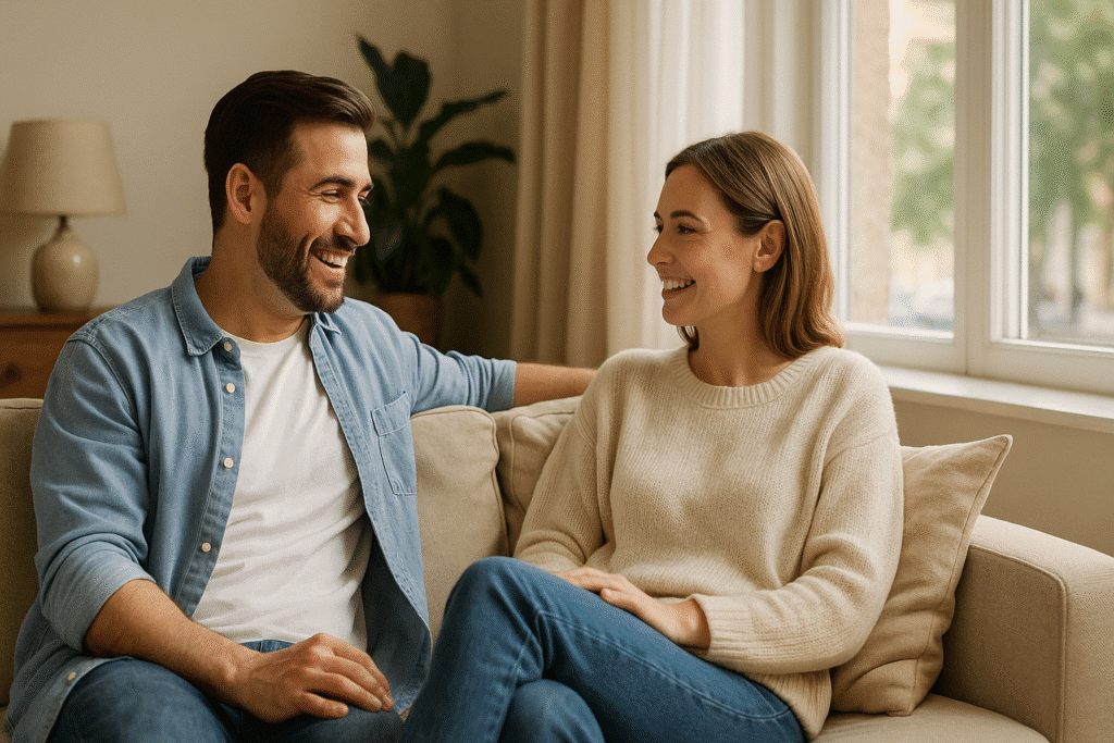 Still Living With Sash Windows? Here’s a Way to Make Them Warm and Quiet 3 Happy couple enjoying their peaceful home