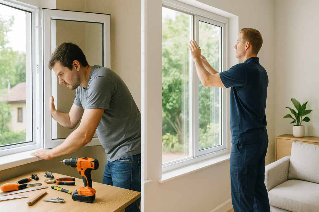 DIY vs Professional secondary glazing installation