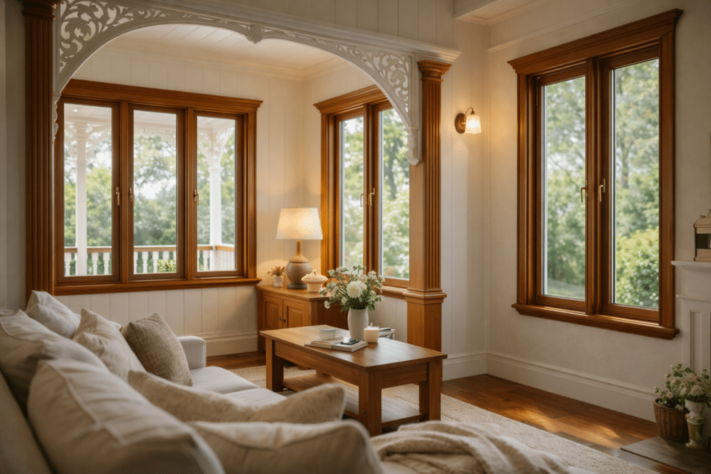 Can Double Glazing Increase Home Value in Brisbane? Here’s What We See 3 Traditional Brisbane home upgraded with double glazing while maintaining its original character.