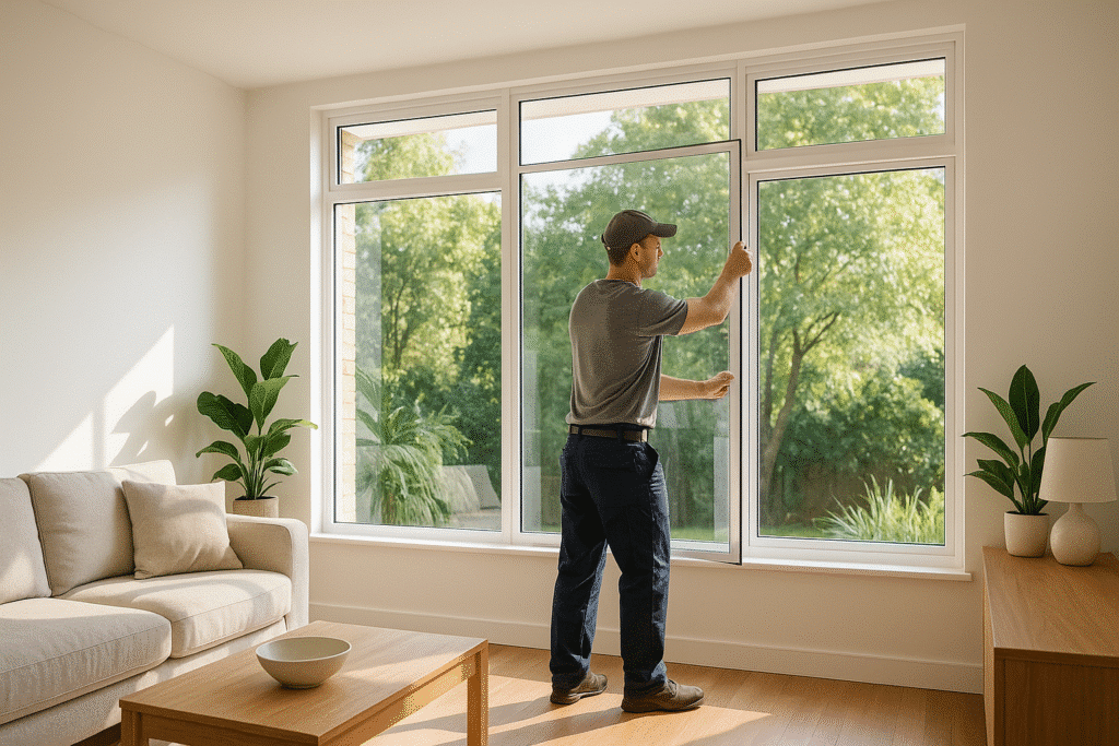 Secondary glazing installation