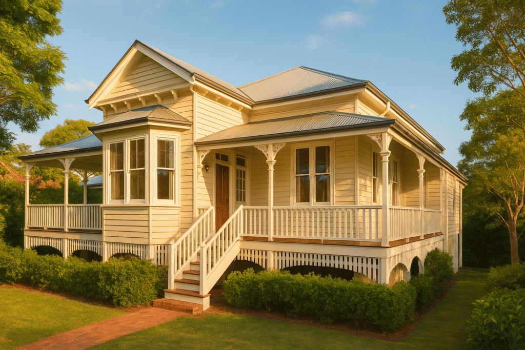 Heritage home with insulated windows